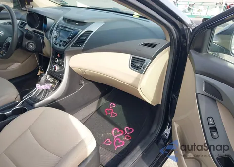 2014 Hyundai Elantra Se from USA, damaged, VIN 5NPDH4AE7EH466756